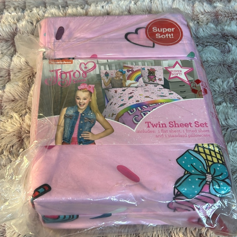 Jojo Siwa Twin sheets set